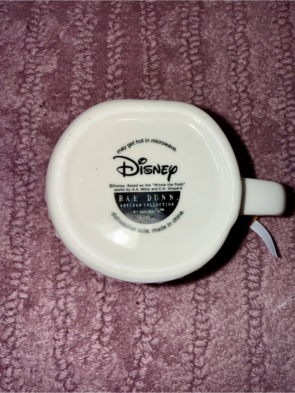 Rae Dunn White Winnie the Pooh Honey Mug - Picture 3 of 3